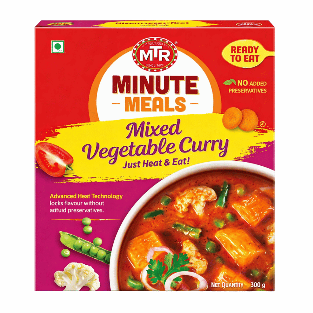 MTR Mixed Vegetable Curry 300 g buy online USA - 1